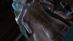 1boy 3d 3d_model 3d_render 3girls blender bloodborne blowjob breasts brown_eyes brown_hair cum cum_in_mouth cum_on_face dark_souls dark_souls_3 doll elden_ring fellatio female fire_keeper fromsoftware green_eyes hi_res highres human kissing light-skinned_female light-skinned_male light_skin long_hair looking_at_viewer looking_back male medium_breasts melina_(elden_ring) naked nipples nude nude_female one_eye_closed oral oral_sex partly_clothed penis penis_in_mouth plain_doll pussy render small_breasts tagme tattoo tattoos tits_out vagina