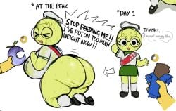 peak-chan (okgaki) from peak (videogame) by imaspacebar