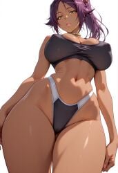 shihouin yoruichi from bleach by lewdwaifulaifu
