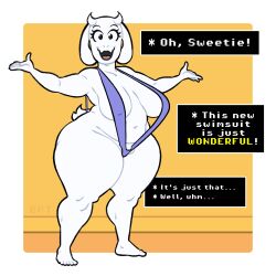 toriel from deltarune by brush pen ten