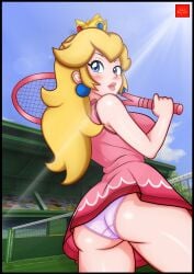 princess peach from mario (series) by yularcher