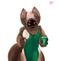 protogen from starbucks by anonymous artist