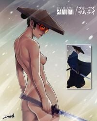 mizu (blue eye samurai) from blue eye samurai by dorndraws