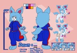 big_ass big_breasts breasts bubble_butt cleavage eeveelution female furry huge_ass huge_breasts notmrsatsuma pokemon pokemon_(species) sylveon tagme thick_thighs wide_hips