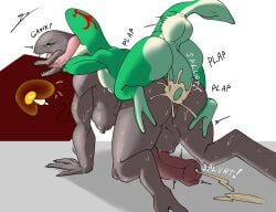 alien amphibian anal anal_penetration big_ball big_breasts big_butt big_penis bodily_fluids breasts butt coercion cum cum_in_ass cum_inside doggystyle duo ejaculation extreme_french_kiss feral french_kissing frog from_behind_position genital_fluids genitals gynomorph gynomorph/male gynomorph_penetrated halo_(series) hi_res hug humanoid impregnation intersex intersex/male intersex_penetrated kissing littlebird7284 long_tongue male microsoft orgasm ovum penetration penis penis_horn pseudo_horn saliva sangheili sex simultaneous_orgasms size_difference sound_effects sperm_cell sweat text tongue xbox_game_studios