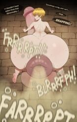 backsack blonde_hair fart femboy hyper_anus hyper_ass hyper_balls limbus_company octoboy project_moon sinclair_(limbus_company) tagme