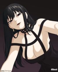 1girls 2d 2d_(artwork) 2d_artwork adoptive_mother adult adult_female alternate_eye_color alternative_eye_color anime anime_character anime_milf arm_support armpit armpit_crease armpit_peek armpits background big_boobs big_breasts black-eyed_female black-haired_female black_background black_clothes black_dress black_eyes black_hair black_lips black_lipstick black_outfit black_topwear blank_expression blank_eyes blank_stare bored bored_expression breasts busty busty_female busty_girl busty_milf cleavage clothes cloverworks collarbone curvy_milf dangling_breasts digital digital_art digital_drawing digital_drawing_(artwork) digital_media digital_media_(artwork) drawing dress earrings emotionless european european_female european_girl fanart female female_focus female_only female_protagonist from_below_view from_front front_view gradient_background hair_between_eyes hair_down hairless_armpits half-closed_eyes hanging_breasts hot_milf housewife isavi large_boobs large_breasts lean_figure leaning leaning_forward lip_gloss lips lipstick long_hair looking_at_viewer looking_down looking_down_at_viewer low-angle_shot low_angle_view married_female married_woman mature mature_female mature_woman milf mommy mother multicolored_background narrow_waist neutral_expression outfit plain_background portrait purple_background shaved_armpits shonen_jump shoulders sidelocks slender_body slender_waist slim_female slim_waist solo spy_x_family top_view topwear two-tone_background upper_body view_from_below viewed_from_below wife wit_studio woman yor_briar yor_forger young_looking_female young_milf young_woman_and_milf