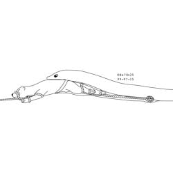1999 1:1 animal_genitalia bdsm black_and_white bondage bound bound_prey dated duo eyes_closed feral genitals male male/male mammal monochrome mustelid open_mouth oral_vore otter otter_tail reptile restraints rope rope_bondage scalie sheath simple_background snake urbanhermit vore white_background