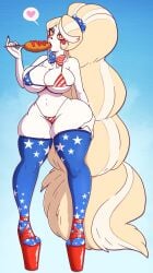 bimbo bimbofication charlie_morningstar_(hazbin_hotel) hazbin_hotel huge_breasts tagme wrenzephyr2