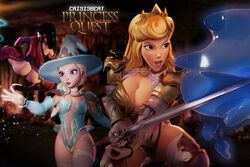 3d 3girls armor asian asian_female ass aurora_(sleeping_beauty) black_hair blonde_hair breasts busty cleavage cleavage_cutout crisisbeat crossover dawn_(princess_quest) disney disney_princess elsa_(frozen) fa_mulan female female_only frozen_(film) huolong_(princess_quest) large_breasts long_hair medium_breasts mulan princess princess_quest queen royalty short_hair sleeping_beauty_(1959_film) voluptuous white_hair wide_hips winter_(princess_quest)