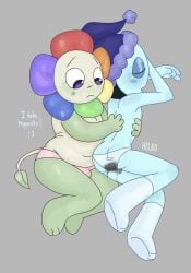 2boys astro_(dandy's_world) blood_stain cuntboy dandy's_world dandy_(dandy's_world) dandys_world holnd ichor in_bed male_only menstrual_blood menstruation only_panties panties_only period period_blood sleeping transmasc wholesome