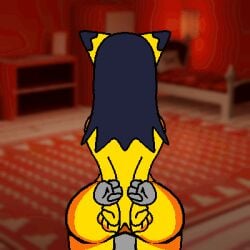 animated animated_image deltarune doggy_style gif pixel_animation pixel_art plapping riding riding_cock riding_penis sona sound spoofymaru tagme twitter_username vessel_(deltarune)