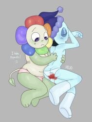2boys astro_(dandy's_world) blood_stain cuntboy dandy's_world dandy_(dandy's_world) dandys_world holnd in_bed male_only menstrual_blood menstruation only_panties panties_only period period_blood sleeping transmasc wholesome