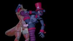 3d female five_nights_at_freddy's foxy_(fnaf) lefty_(fnaf) sexyfoxdude_(artist) source_filmmaker