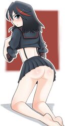 matoi ryuuko from kill la kill by qirlpuke