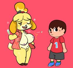 Isabelle (Animal Crossing) Rule 34 Image