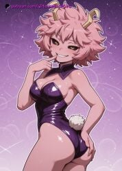 1girls ai_generated ass bodysuit breasts girl mina_ashido solo