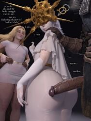 2femboys 4boys arm_warmers armor ass ass_focus big_ass big_penis blonde blonde_hair brat bratty capelet cock cock_hungry crown curvaceous curvy curvy_femboy curvy_figure dark-skinned_male dark_background dark_skin dark_souls dark_sun_gwyndolin dress elden_ring english_text eyes_not_visible fantasizing femboy femboy_focus femboy_with_breasts feminine_male gender_symbol girly gloves gold gold_belt gold_bracelet gold_bracelets gold_jewelry gold_trim grey_hair hand_on_hip hand_on_shoulder height_difference hi_res hourglass_figure huge_cock imminent_penetration imminent_sex imminent_yaoi interracial jewelry knight knight_armor lips long_gloves long_hair looking_down low-angle_view male male_focus male_only mask mask_on_head masked_male miquella mischievous_smile nail_polish nails nails_painted nipples nipples_visible_through_clothing opera_gloves pale-skinned_female pale-skinned_femboy pale-skinned_male pale_skin penis penis_out popogori short_hair shoulder_length_hair silk silk_clothing silver_hair silver_nails sissy small_breasts smaller_male smile text thick thick_ass thick_femboy thick_thighs thighs thin_fabric thin_waist tight_clothing trimmed_dress veiny_penis very_pale_skin white_body white_clothing white_dress white_hair yaoi yellow_eyes