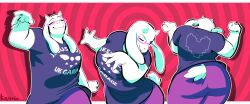 1girls anthro deltarune fur furry groovy solo solo_female tagme toriel undertale undertale_(series)