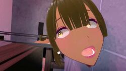 3d 3d_animation animated beheaded blood blue_eyes dark_skin death decapitated_head decapitation gore guro red_hair snuff tagme video yellow_eyes
