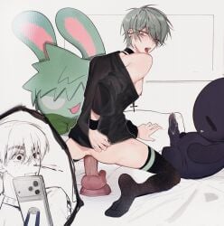 alien_stage cuntboy dildo emo gay ivan_(alien_stage) nosebleed till_(alien_stage) yaoi