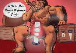 andromorph anthro axe bodily_fluids chest_(container) crafting_table deaf_cake end_rod english_text holding_object holding_weapon internal intersex lechon_(deafcake) male mammal mastectomy_scar microsoft minecraft mojang muscular muscular_male object_in_ass penetration piglin scar sex_toy sex_toy_in_vagina sex_toy_insertion shaking solo suine sweat tan_body text trans_(lore) trans_man_(lore) trembling trembling_for_pleasure vaginal vaginal_penetration vibrator vibrator_in_vagina visibly_trans weapon xbox_game_studios