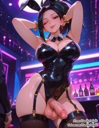 1futa ai_generated balls black_hair boku_no_hero_academia breasts bunny_ears bunny_girl bunnysuit cock dickgirl dualitydelights futa futa_only futa_sans_pussy futanari futanari_only girly high_resolution highres horny huge_ass huge_balls huge_boobs huge_breasts huge_butt huge_cock huge_penis huge_testicles huge_thighs medium_ass medium_breasts medium_penis momo_yaoyorozu muscular my_hero_academia patreon penis self_upload sexy stable_diffusion worship yaoyorozu_momo