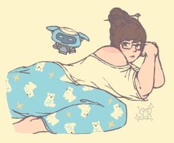 1female 1girl 1girls mei_(overwatch) overwatch
