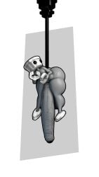 1boy 2026 3d 3d_(artwork) ass big_ass big_butt butt chibi-robo chibi-robo_(character) cock dot_eyes gay gay_male grey_body humanoid humanoid_genitalia humanoid_penis hyper hyper_balls hyper_cock hyper_penis logdoesrenders looking_up male male_only penis penis_out plug robot robot_boy robot_humanoid small_but_hung solo solo_male tagme vein veiny_penis