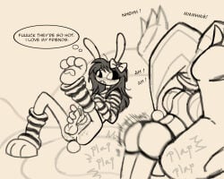 2026 5:4 accessory ahoge ambiguous_gender amphibian anthro big_ears blush blush_lines bodily_fluids bow_ribbon butt choker clothing cuckquean cum cum_on_belly cum_on_body cum_on_butt cum_on_own_belly cum_on_own_butt cum_on_self digital_drawing_(artwork) digital_media_(artwork) english_description english_text female female/ambiguous flat_chested fool's_hat frog genital_fluids genitals glitch_productions gooseworx's_post-transition_jax_design group gynomorph hair hair_accessory hair_bow hair_ribbon hat headgear headwear humanoid humanoid_genitalia humanoid_hands humanoid_penis intersex jax_(tadc) jester jewelry lagomorph leg_warmers legs_up legwear leporid long_hair long_sleeve_shirt mammal masturbation messy_hair motion_blur necklace omnii34 onomatopoeia penile penile_masturbation penis plap_(sound) pomni_(tadc) rabbit ribbit_(tadc) ribbons sound_effects spread_legs spreading text the_amazing_digital_circus thought_bubble thrusting trans_(lore) trans_woman_(lore) trio