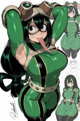 1female 1girl 1girls boku_no_hero_academia froppy mha my_hero_academia tsuyu_asui