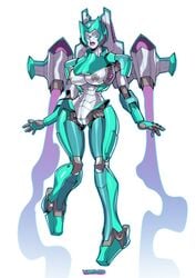 fan character from transformers by xamrock