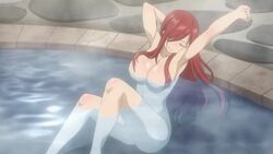 animated bath big_breasts breast_grab erza_scarlet fairy_tail female_only group juvia_lockser large_ass large_breasts lesbian mirajane_strauss moaning multiple_girls onsen pleasure_face short_video sound thick_thighs video yuri