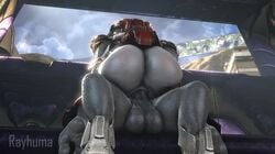 1boy 1boy1girl 1girls 3d alien alien_girl animated armor ass ass_focus backside balls big_ass big_balls big_butt big_penis cowgirl_position curvaceous curvy feet female female_sangheili halo_(game) halo_(series) huge_ass large_ass large_penis male no_humans penis penis_in_pussy rayhuma riding_penis sangheili sfm sharp_toenails sound source_filmmaker straight straight_sex thick thick_ass thick_thighs thighs vaginal vaginal_penetration vaginal_sex video voluptuous watermark