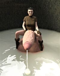 1futa 3d arya_stark ball_sitting cum futa_only futanari gigantic_penis gigantic_testicles heartseekerart huge_cock huge_penis hyper_penis large_breasts muscular sitting_on_balls solo solo_futa veiny_penis