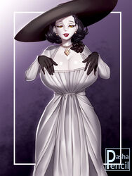 alcina dimitrescu from capcom by pashapencil