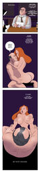 1boy 1boy1girl 1girls areola areolae artist_name big_breasts breast_grab breasts busty cleavage comic cowgirl_position dialogue digital_media_(artwork) disney eddie_valiant english_text eyeshadow female hips hourglass_figure human jessica_rabbit large_breasts legs light-skinned_female light_skin lipstick male mirah naked nipples nude nude_female panels red_hair speech_bubble straight text thick_hips thick_legs thick_thighs thighs topless upper_body vagina vaginal_penetration voluptuous who_framed_roger_rabbit wide_hips