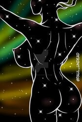 alien alien_girl ass back_view backboob ben_10 ben_10_alien_force big_ass big_breasts big_butt black_skin breasts bubble_butt cartoon_network celestialsapien cosmic_skin curvy erect_nipples female humanoid large_breasts mature milf mother mother_celestialsapien nipples thick_ass thick_legs thick_thighs wide_hips