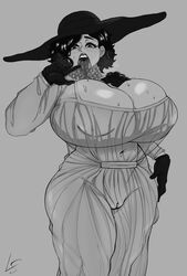 alcina dimitrescu from resident evil by lonelious