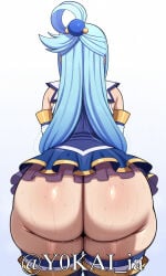 aqua (konosuba) fan art