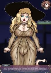 1futa alcina_dimitrescu_(cosplay) big_breasts blonde_hair blue_eyes flbl futanari ghost ghost_(tales_of_androgyny) ghost_girl resident_evil resident_evil_8:_village tagme tales_of_androgyny caption