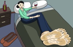 debbie_grayson foot_fetish milf coolcliffstudios deviantart invincible image_comics amazon_prime