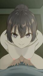 2d 2d_animation animated anime anime_style bed bedroom blush bouncing_breasts breasts brown_eyes brown_hair cameltoe cleft_of_venus gifsamurai hi_res high_resolution highres japanese_audio japanese_voice_acting lewd_edit long_hair looking_at_viewer medium_breasts nipples nude nude_female nude_filter official_style ponytail pussy roshidere screenshot_edit suou_yuki tagme tokidoki_bosotto_roshia-go_de_dereru_tonari_no_alya-san tokidoki_bosotto_russian_de_dereru_tonari_no_alya-san video