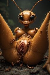 ai_generated animal animal_humanoid ant anthro anthro_female anthro_only beastiality furry furry_female furry_only humanoid insect insect_girl insectophilia insects realistic sexy_pose thefinalrule