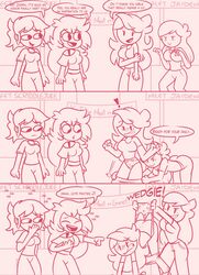 comic embarrassed female humiliation incest jaiden jaiden_animations jaiden_dittfach jaiden_gets_a_wedgie_from_her_mom jaidens_mom multiple_girls panties public_humiliation scribblejuice semidraws shannon_gurr shgurr sketch text wedgie youtube youtuber yuri