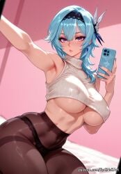 1girl 2026 ai_generated alcohol anime bangs bath bathing bathtub black_choker blonde_hair blush boobs bottle breasts choker cleavage collarbone completely_nude crossover cup ear_piercing earrings eula_(genshin_impact) exposed_nipples eye_contact female female_focus flushed genshin_impact gradient_hair grin highres hoyoverse huge_breasts indoors industrial_piercing inside jewelry large_breasts long_hair looking_at_viewer mihoyo multicolored_hair nipples nsfw nude partially_submerged patreon piercing pink_eyes red_eyes rognezart shiny_skin sitting smile smiling solo teeth very_long_hair water wet window