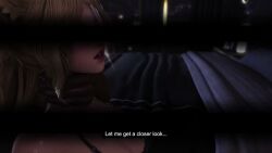 ahe_gao ahegao_face animated arms_behind_back bad_end bedroom blowjob breasts caught_in_the_act cheating cheating_wife choking closet cuckold cuckold_pov dark-skinned_male doggy_style english english_text fellatio final_fantasy_xiv from_behind grabbing hand_on_head hidden kissing krystal_skyexiv miqo'te moan netorare nude oral pinned sound story tagme tied video