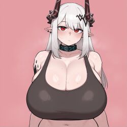 mudrock (arknights) from arknights by generic ai slop