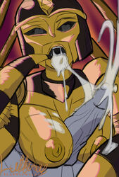 1boy 1girls alien alien_girl beast_wars big_breasts big_nipples blackarachnia blowjob breasts cum cum_between_breasts cum_in_mouth cum_on_breasts cumshot cumshot_in_mouth cumstring ejaculation_between_breasts large_breasts luffimus machine mechanical nipples paizuri robot robot_girl straight transformers yellow_nipples