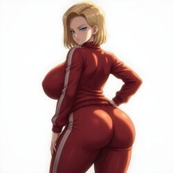 android 18 from dragon ball by brasil louco